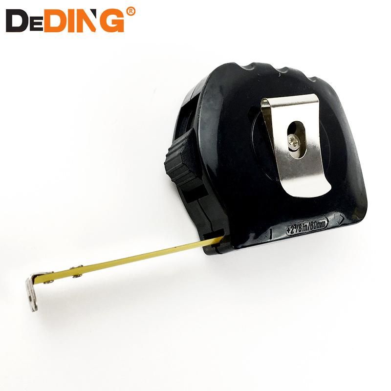 Factory Direct Sale Black Plastic Case 3m/5m /7.5m Tape Measure Steel Blade Measuring Tape