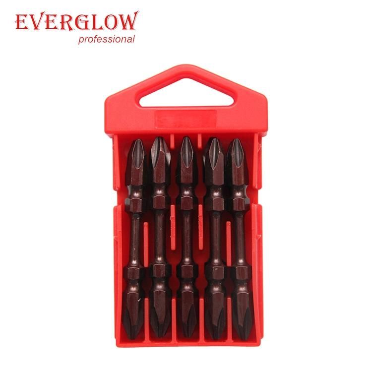 10PC 100mm Magnetic Double-Bits Set