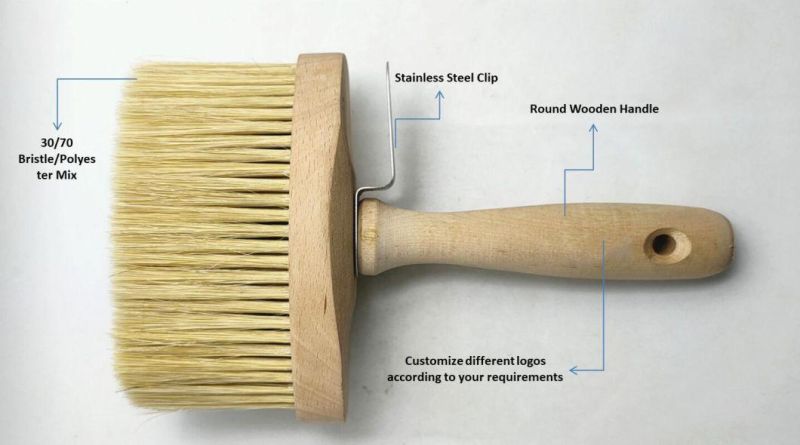 High Quality Chopand Beautiful Wood Handle Paint Brush