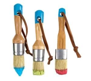 Paint Wood Handle Paint Brush Made of Pure Natural Bristle