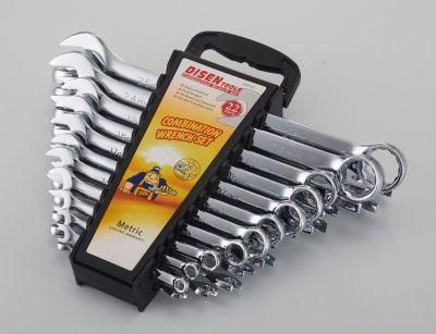 Fine Polished Combination Wrench Set 8/10/22PCS (6-22mm)