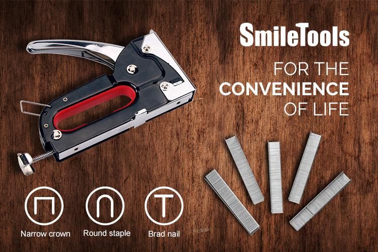 2-in-1 Floor Heating Staple Gun and Wire Tacker for Upholstery