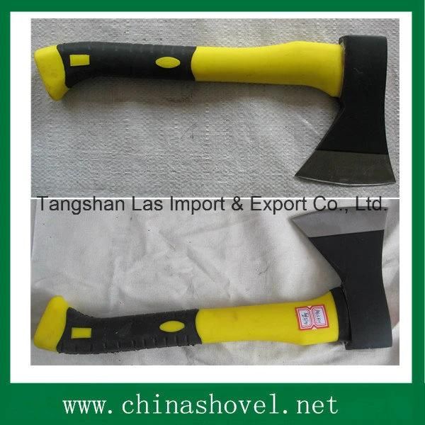 Axe Cutting Hand Tool Axe with Plastic Coating Handle