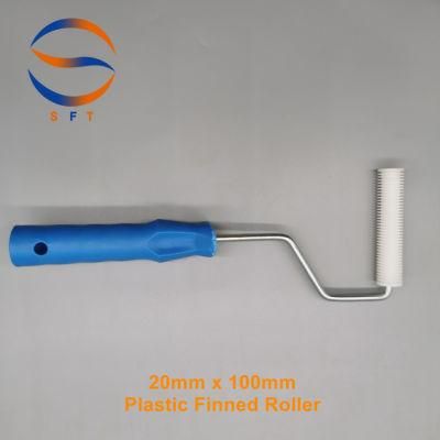 Discount 20mm Diameter Plastic Finned Rollers Roller Brushes for FRP