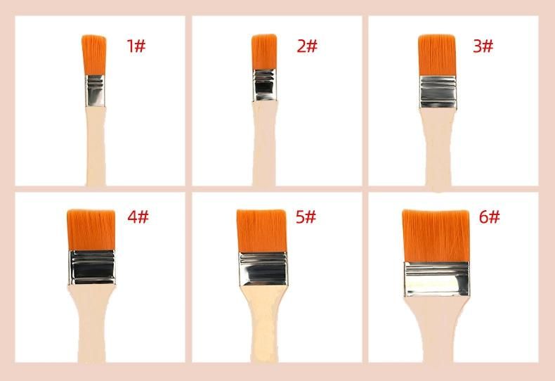 Wholesale Painting Brush Wooden Handle Brush