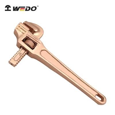 Wedo Beryllium Copper Alloy Non Sparking Bent Pipe Wrench