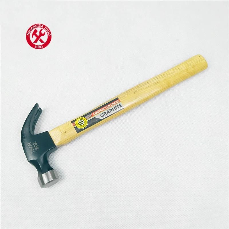 American Type Claw Hammer with Wooden Handle