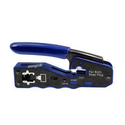 Pass Through CAT6 Cable Plier Tool Crimper RJ45 Crimp Tool