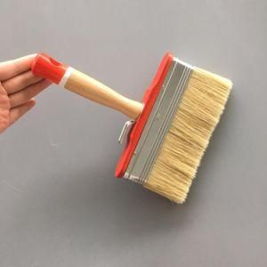 Ceiling Brush Pig Bristle Head Hair in Wooden Handle