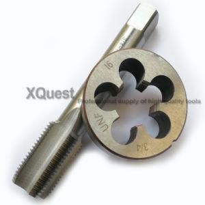 Round Die and Hand Tap Set Un3/8-16 Un3/8-18 Un3/8-20 Un3/8-24 Un3/8-27 Un3/8-28 Un3/8-32 Un3/8-36 Un3/8-40 Straight Fluting Tap