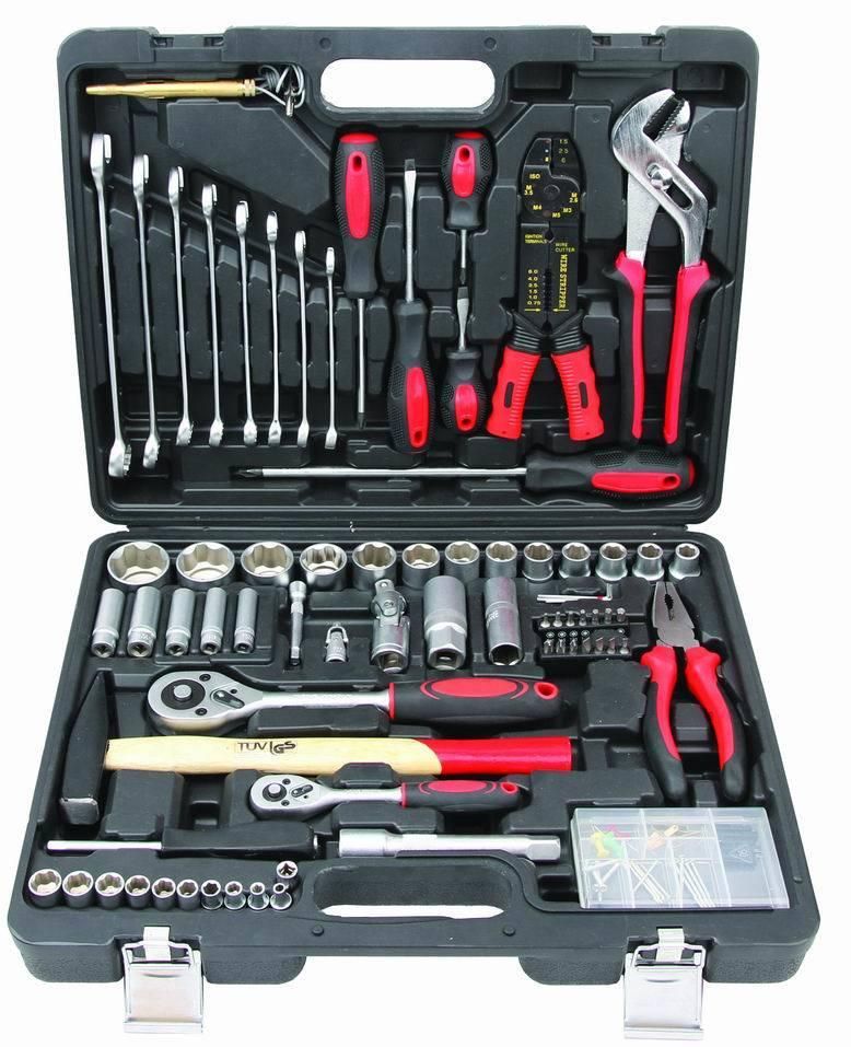 99PCS 1/4" &1/2" Dr Hand Socket Tool Set (FY1099B)