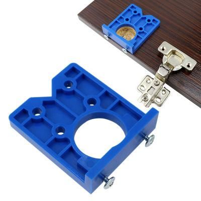 Hinge Hole Locator 35mm Door Panel Hinge Location Template, Woodworking Hinge Hole Installation Aids