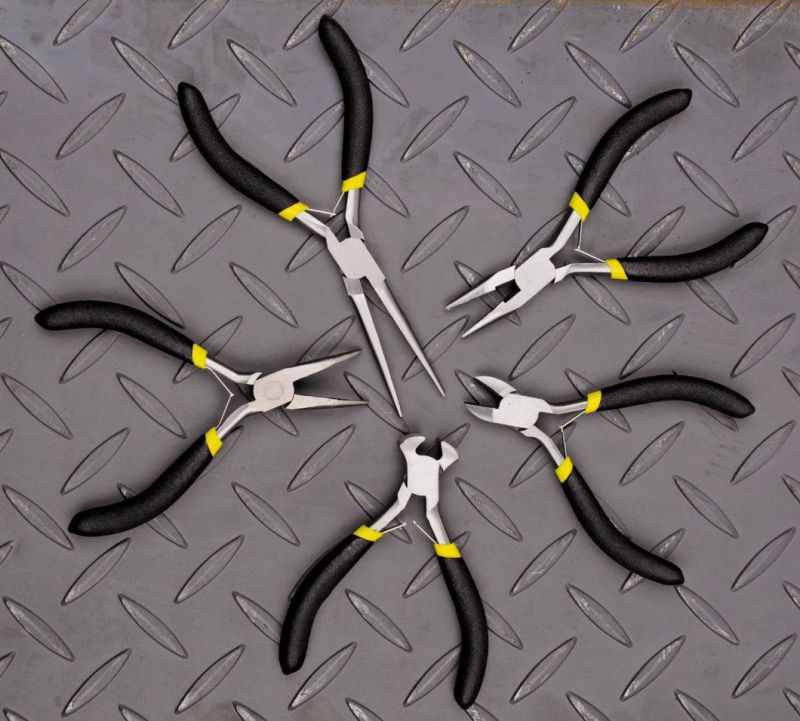 Hand Tools 5PCS Mini Pliers Set 4.5" OEM DIY