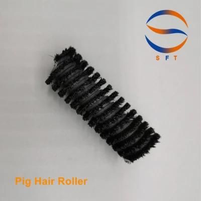 22mm Diameter 70mm Length Pig Hair Rollers Laminating Paint Rollers