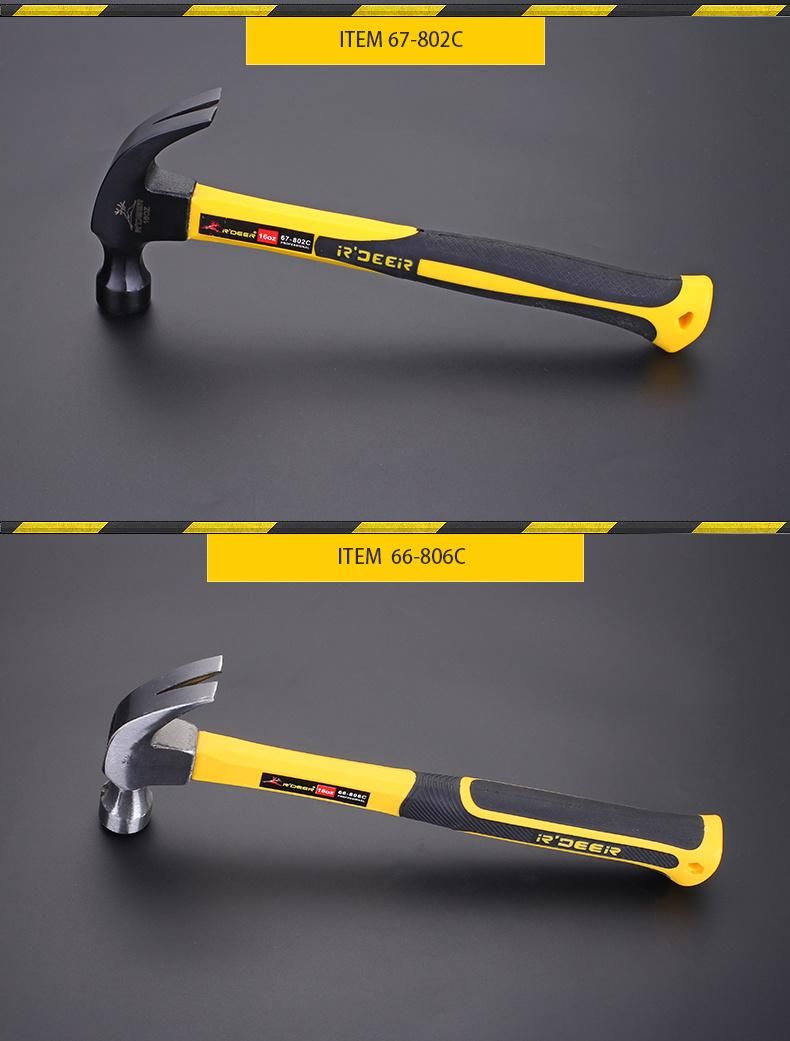 High Carbon Steel Claw Hammer