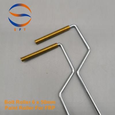 Brass Bolt Screw Roller Construction Tools for FRP Fiberglass Laminating