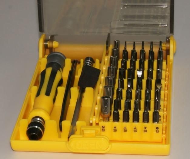 45 in 1 Combination Manual Screwdriver Set Multi-Purpose Mobile Phone Maintenance Tool