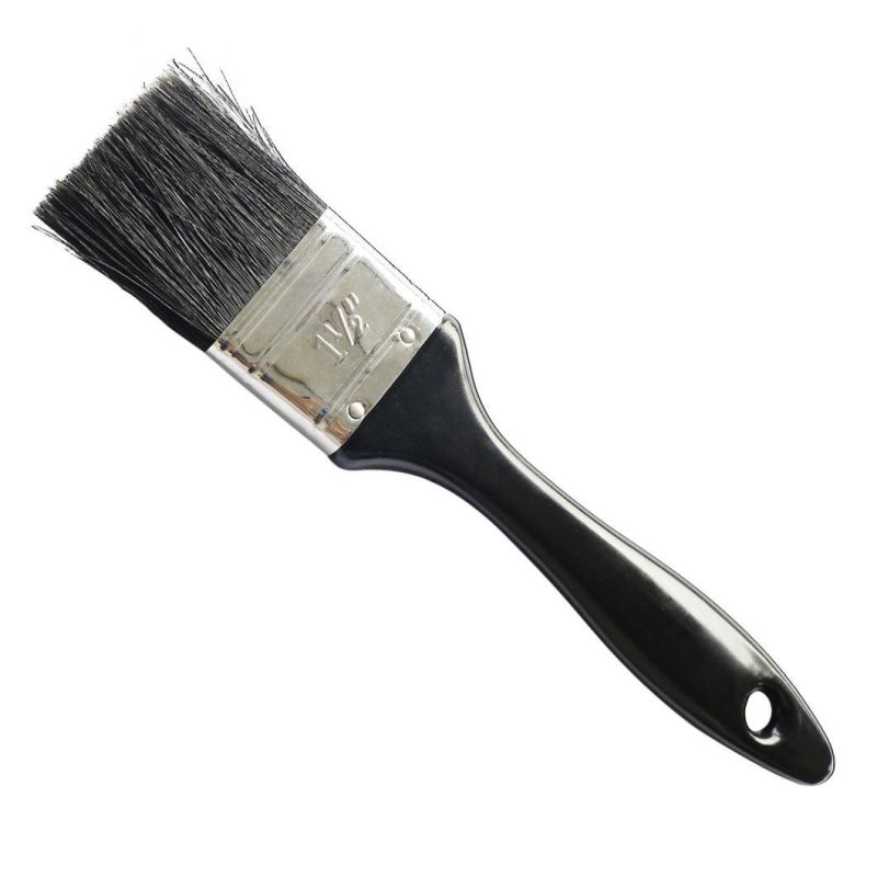 Painting Tools 38mm Paint Brush with Natural Pure Bristle and Plastic Handle