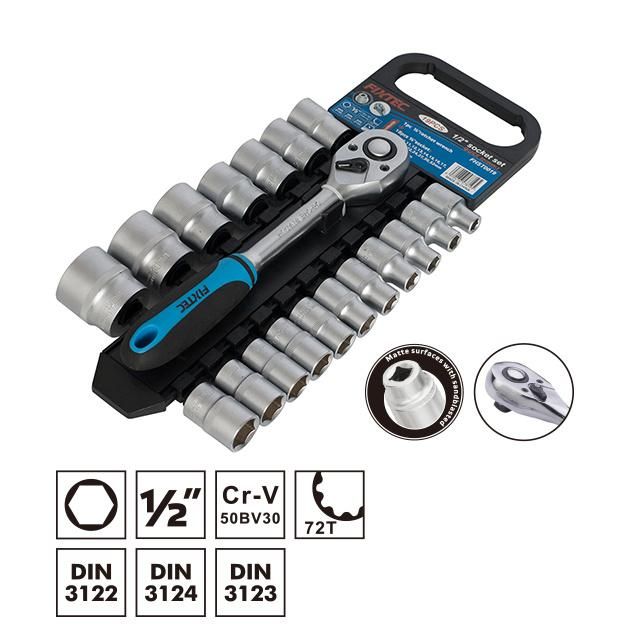 Fixtec 1/2′′ Socket Set