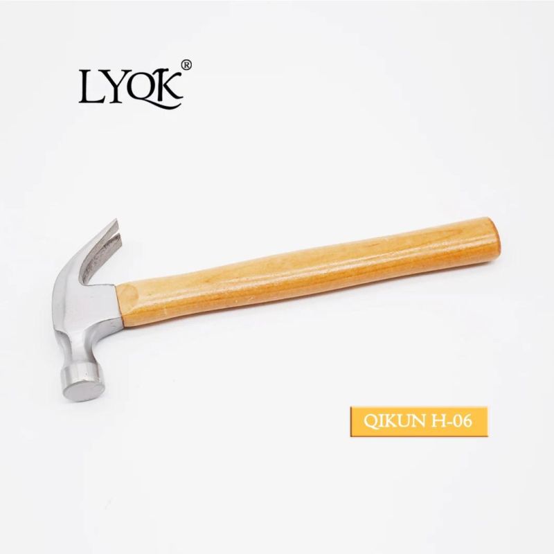 H-06 Construction Hardware Hand Tools Fiberglass Handle British Type Claw Hammer