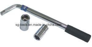 Telescopic Type Wrench with Nonslip Handle, Galvanized