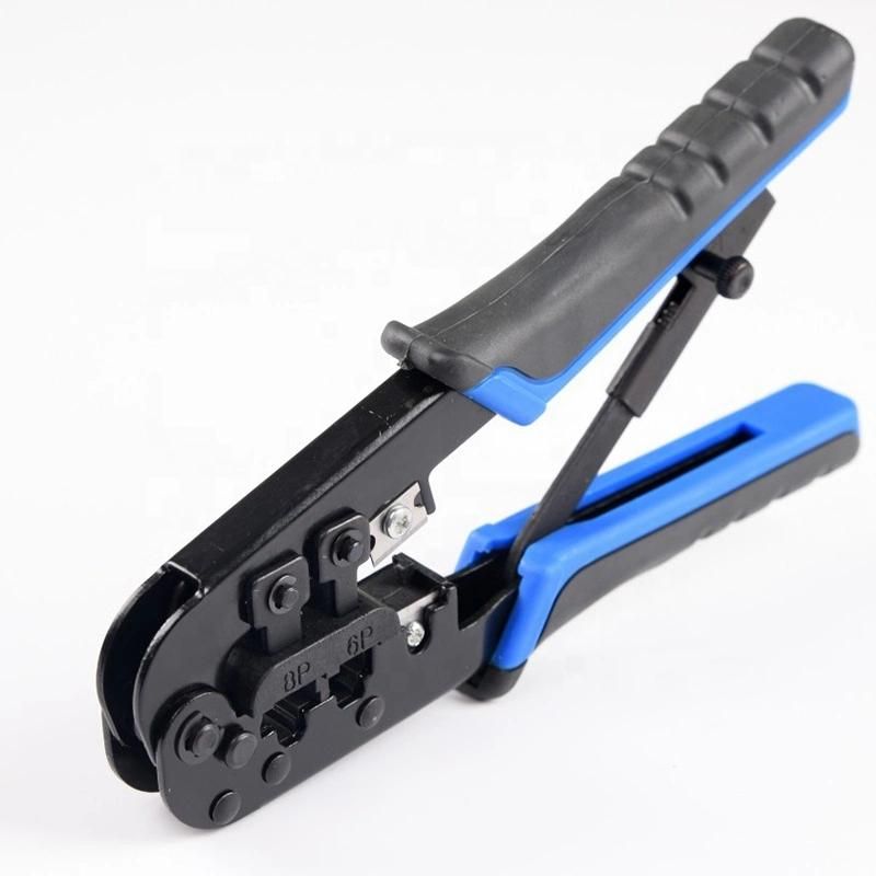 Cheap Combination Hand Tools Wire Stripper Network Cable Blue Crimping Pliers