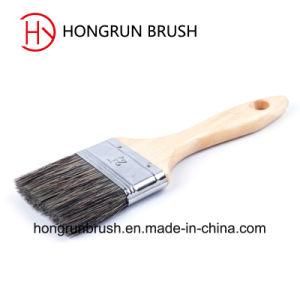 Wooden Handle Bristle Paint Brush (HYW034)