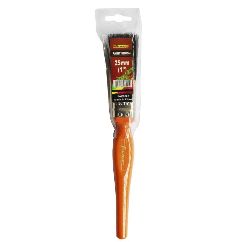 Superior Painting Tools 1" Paint Brush with Natural Bristles and Wooden Handle