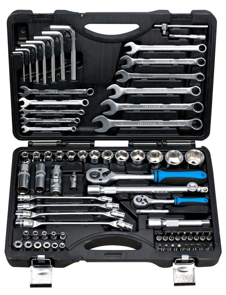 Fixtec 76PCS Professional Car Repair Socket Tool Set