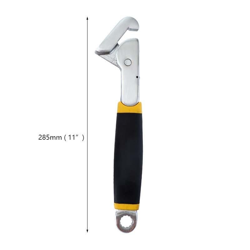 Multifunctional Adjustable Wrench Hook Quick Wrench Water Pipe Wrench Large Open Wrench Wrench Set