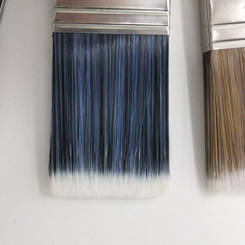 Us Market Premier Flat Paint Brush High Pick up Paints Super Fine Synthetic Fiber Paint Brush