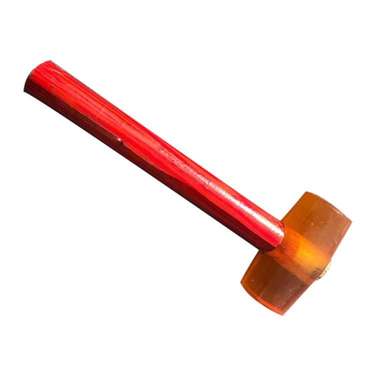 Rubber Mallet Hammer with Wood Handle