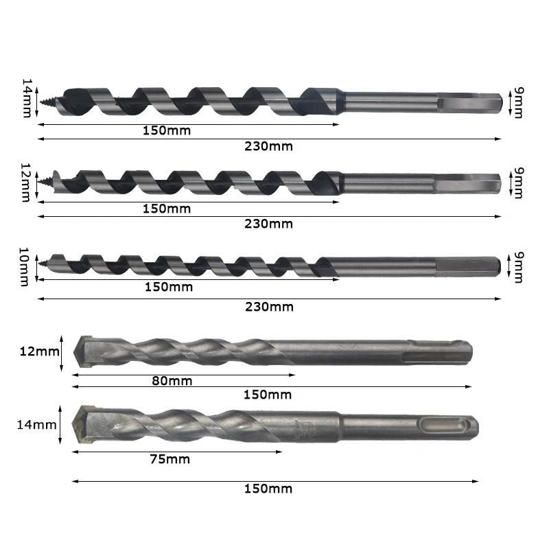 Carpenter′s Drill, Extended Mahua Drill, Hammer Drill, Concrete Wall Drill