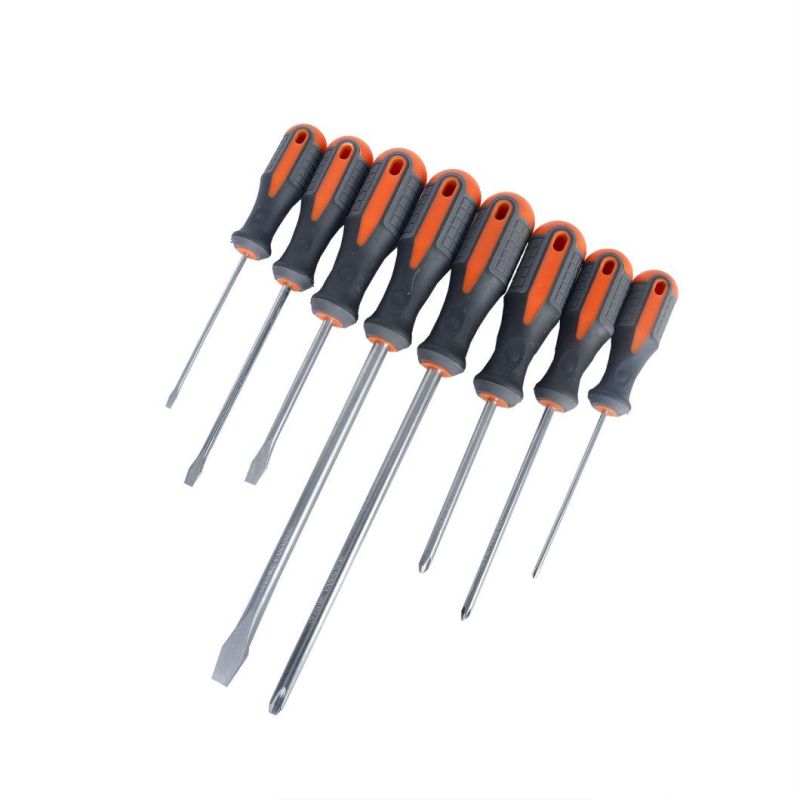 Cr-V Hexagonal Blade and Round Blade Screwdriver or Go Through Screwdriver and Magnetic (MF0120)