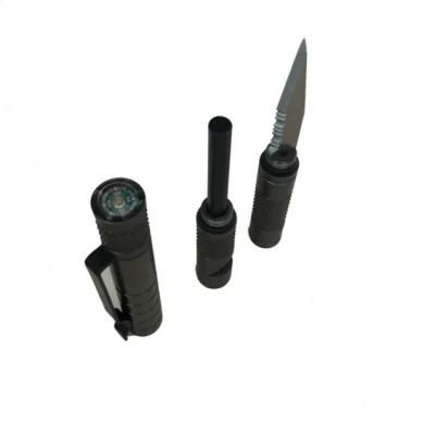 Tactical Pen Defense Self-Defense Supplies Women Multi-Functional Self-Defense Anti-Wolf Tool Whistle Survival Tool Esg15127