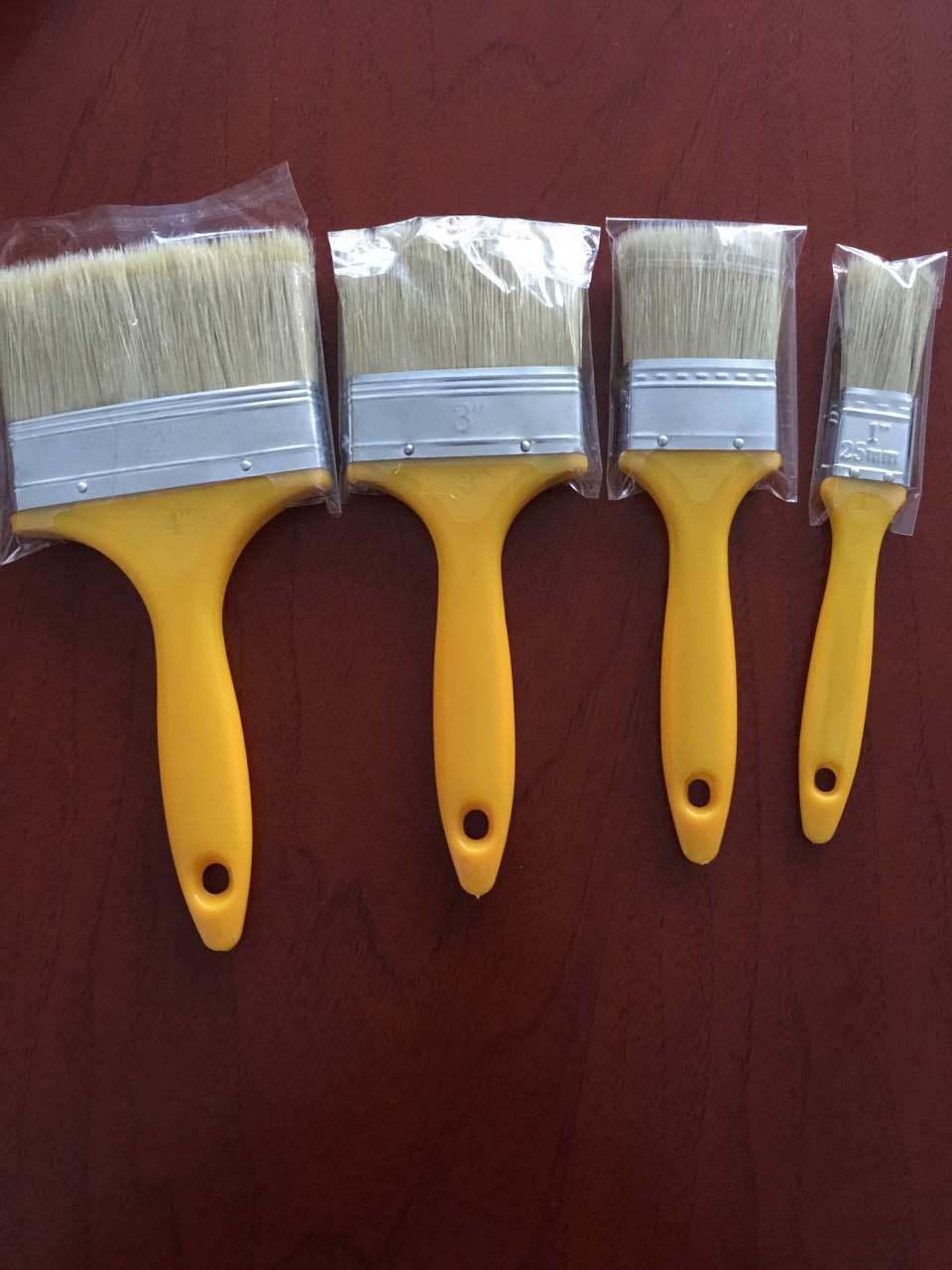 Pure Bristles 2′′ FRP Tools Brushes with Wooden Handle