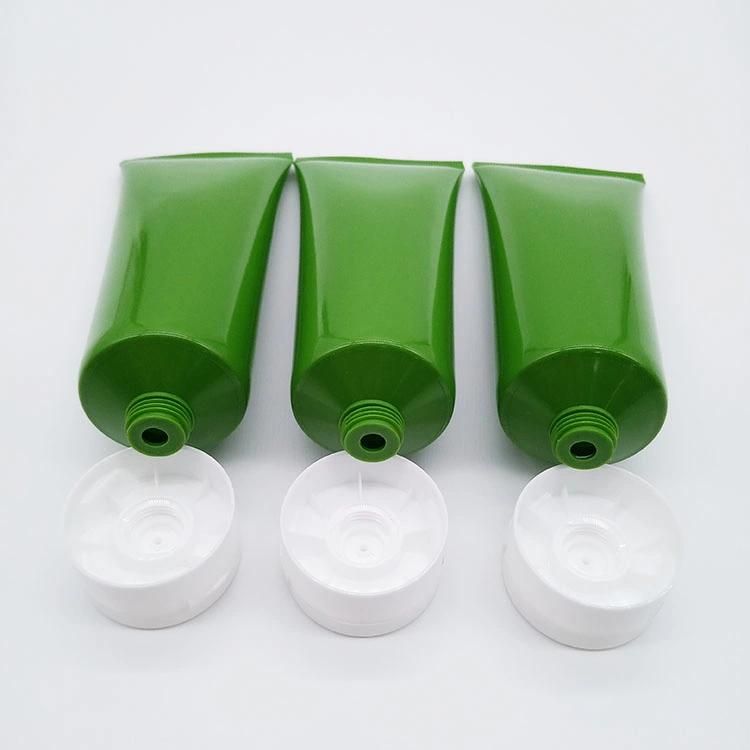 Anufacture Customized Green PCR Cosmetic Tube Empty Plastic Lotion Tube