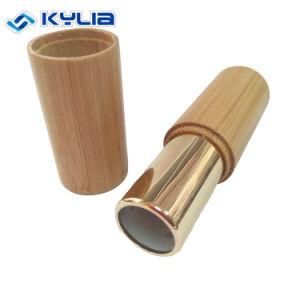 Custom Design Natural Bamboo Lipstick Tube Packaging