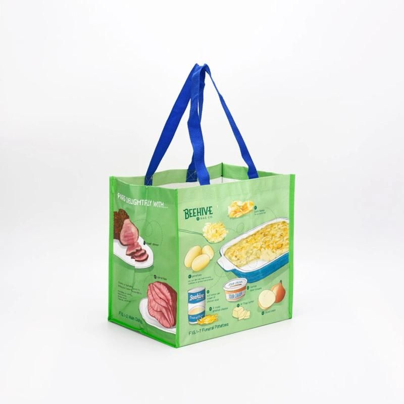 Supermarket Custom Logo Non-Woven Fabric Bag