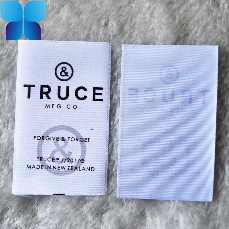 Low Price Screen Printing Labels for Garment Accessories