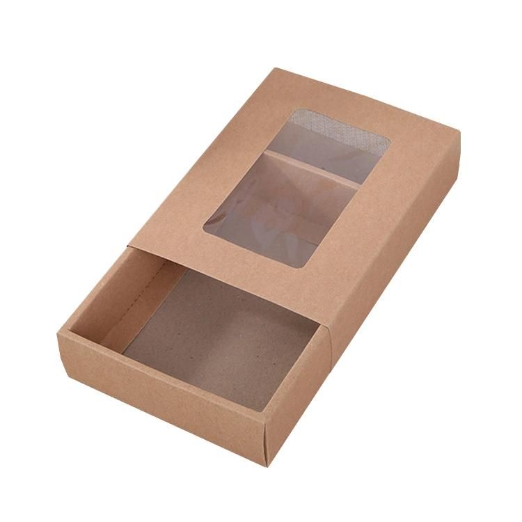 Wholesale Custom Kraft Paper Box with Window