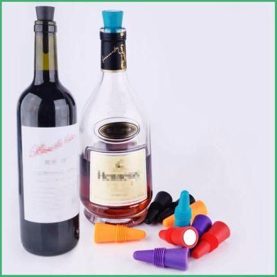 Factory Customized High Quality Silicone Wine Bottle Plug for Gift