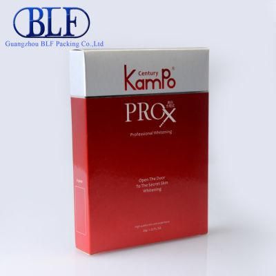 Red Metallic Paper Folding Box (BLF-PBO015)