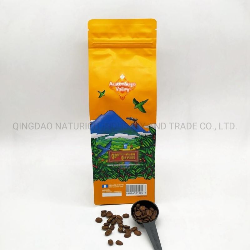 340g 400g Coffee Bag with Zip Lock and Valve