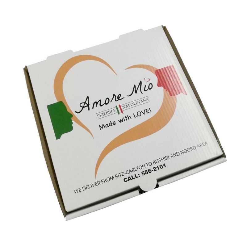 High Quality Pizza Box with Glossy Varnished