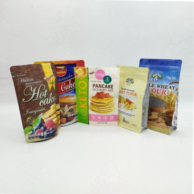 Recyclable Cake Flour Packaging Bags Food Packaging Pouches