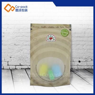 Easy Tear Plastic Bag with Notch for Food Packaging