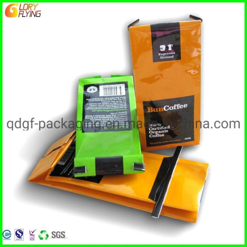 Kraft Paper Packaging Bag with Zipper Tin-Box Coffee Bags