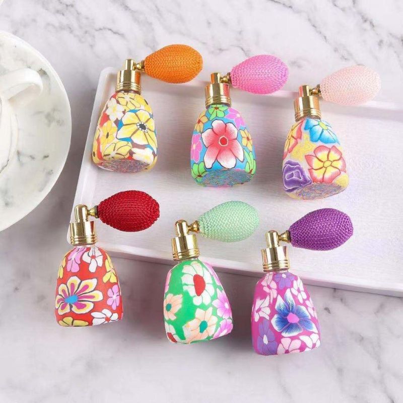 Wholesale Empty 13ml Airbag Spray Perfume Bottle Polymer Clay Perfume Bottle