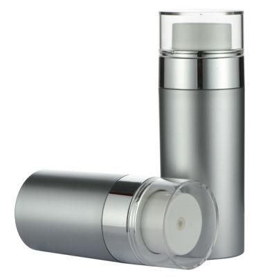 Silver Color Cosmetic Bottles Shiny Beautiful Bottle